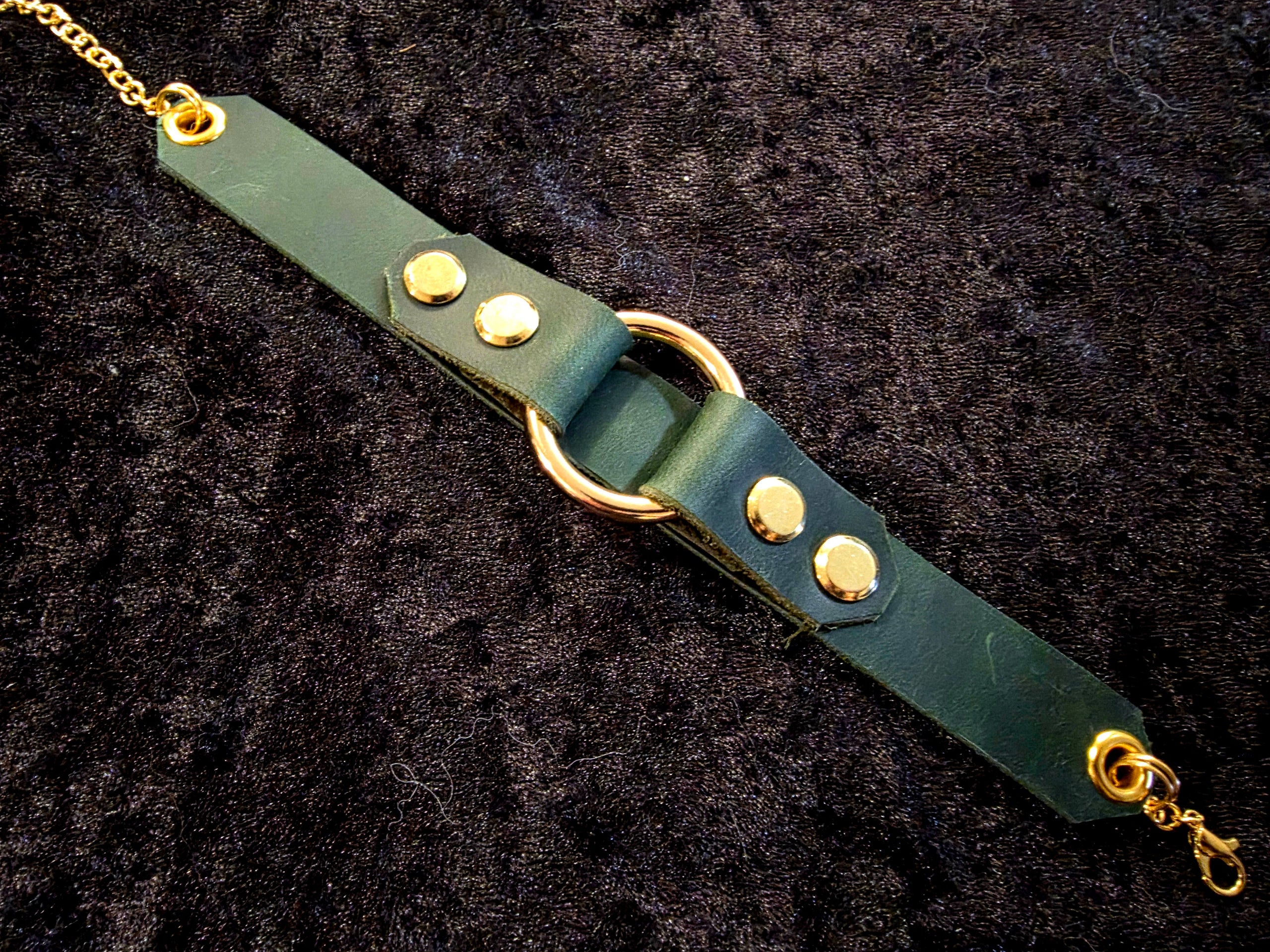 Leather Collars and Cuffs