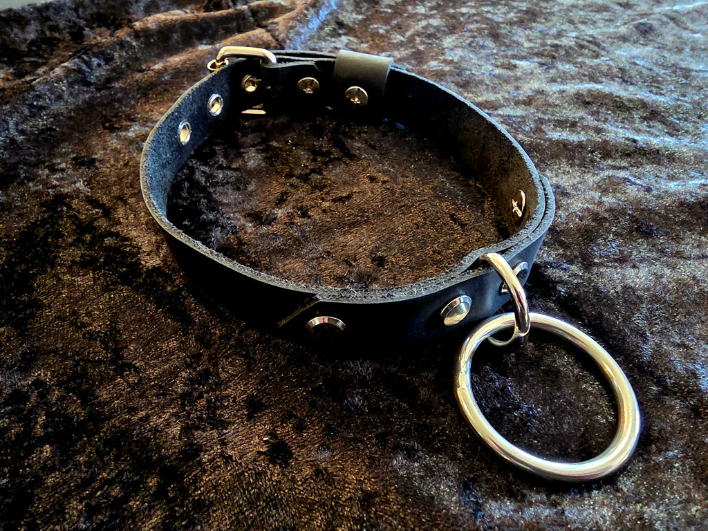 Leather O-Ring Collar