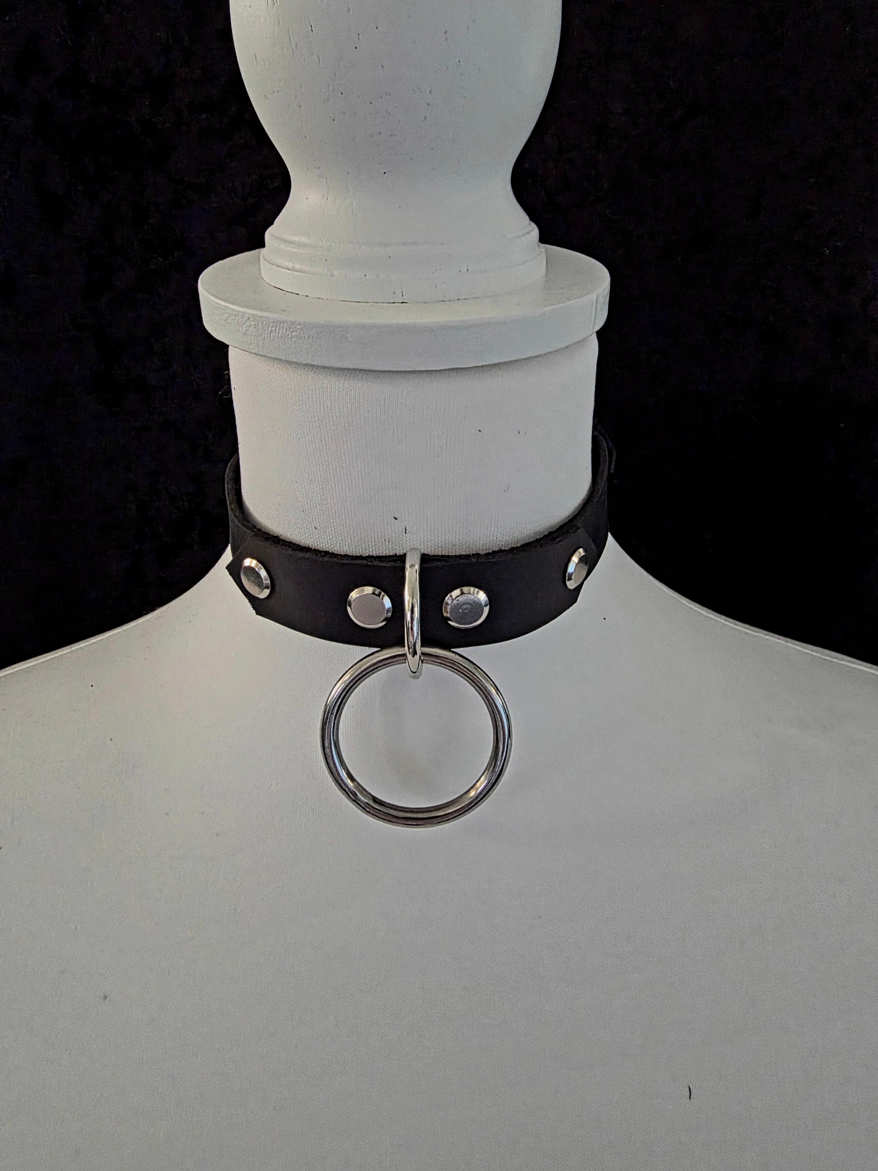 Leather O-Ring Collar