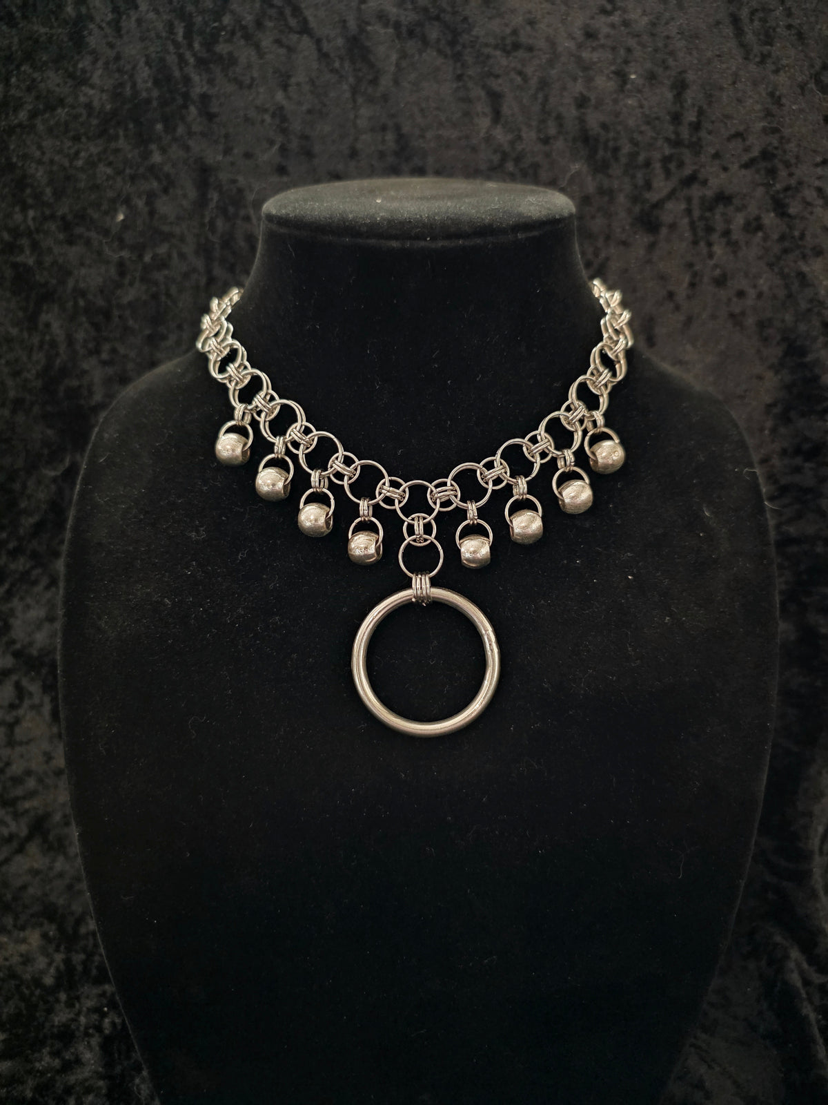 Cathedral Draped Chainmail Necklace – Link and Leather