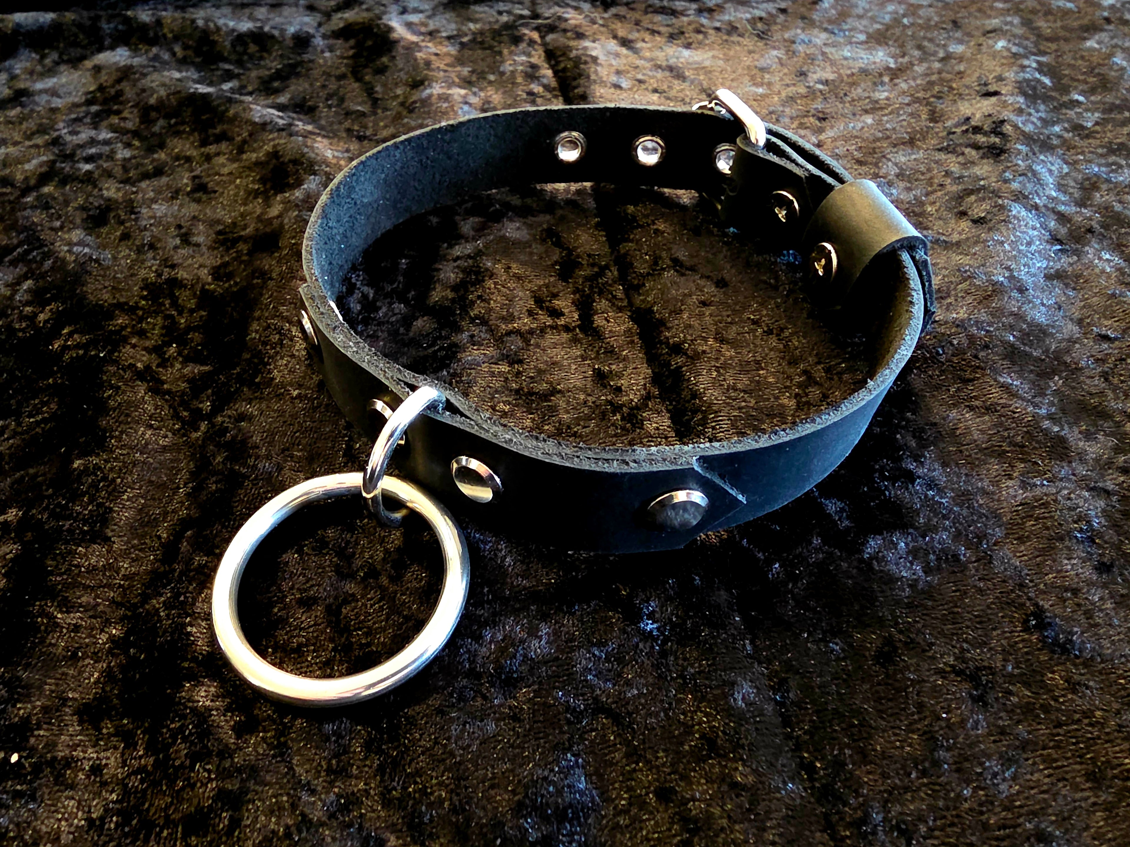 Leather O-Ring Collar