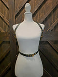 Emerald Leather Body Harness