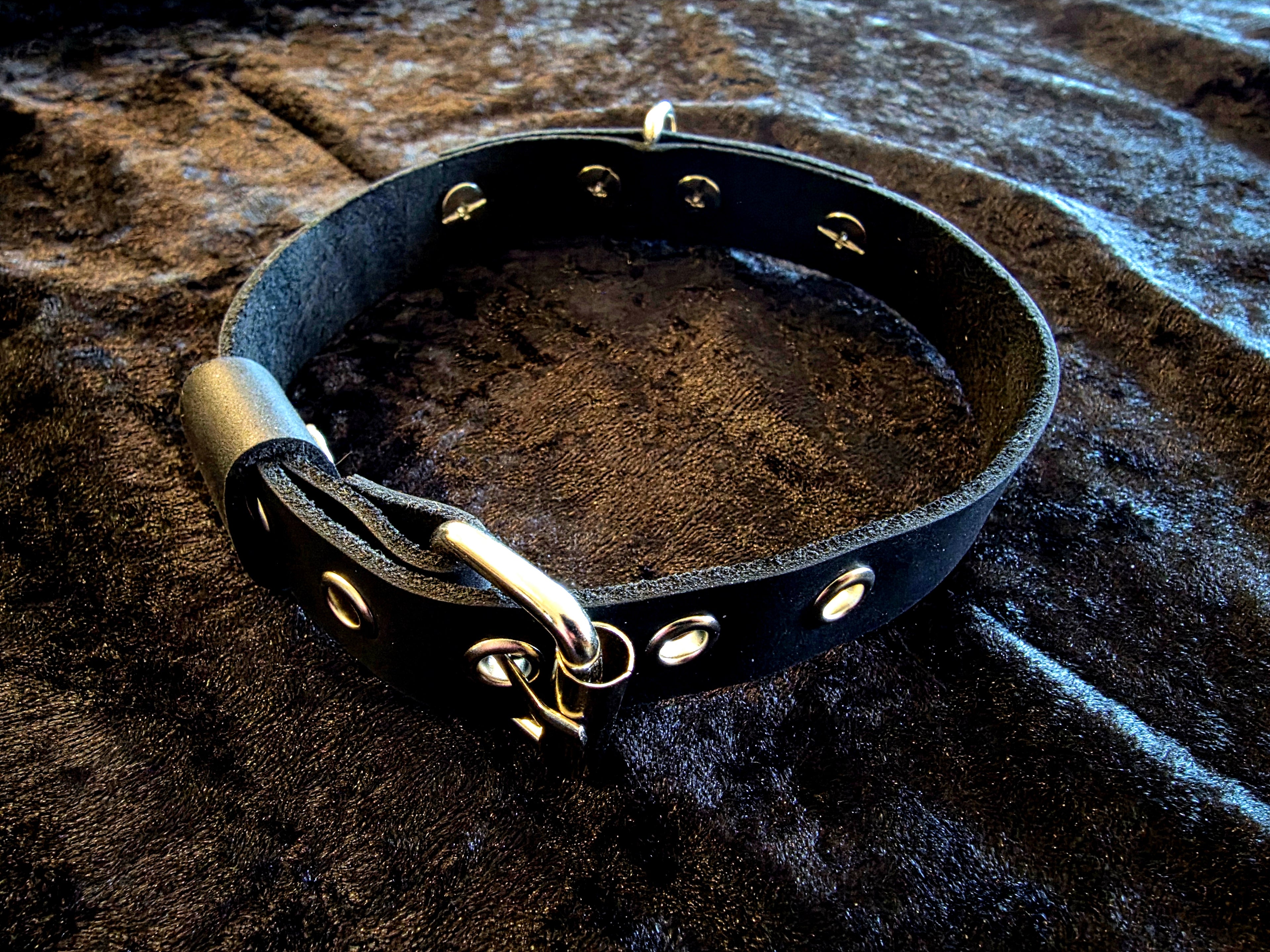 Leather O-Ring Collar