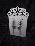 Captive Vertebrae Battleaxe Earrings